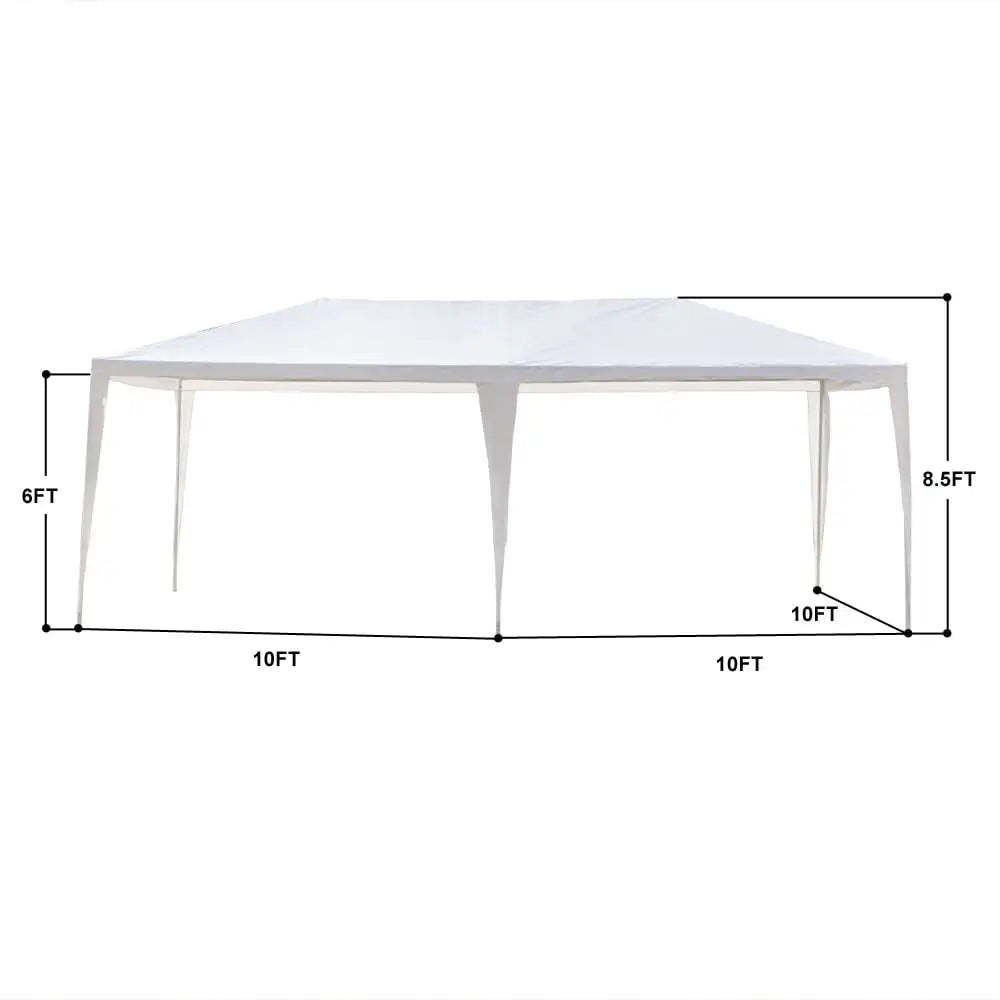 Outdoor Party Tent 10X20 with 4 Removable Sidewalls