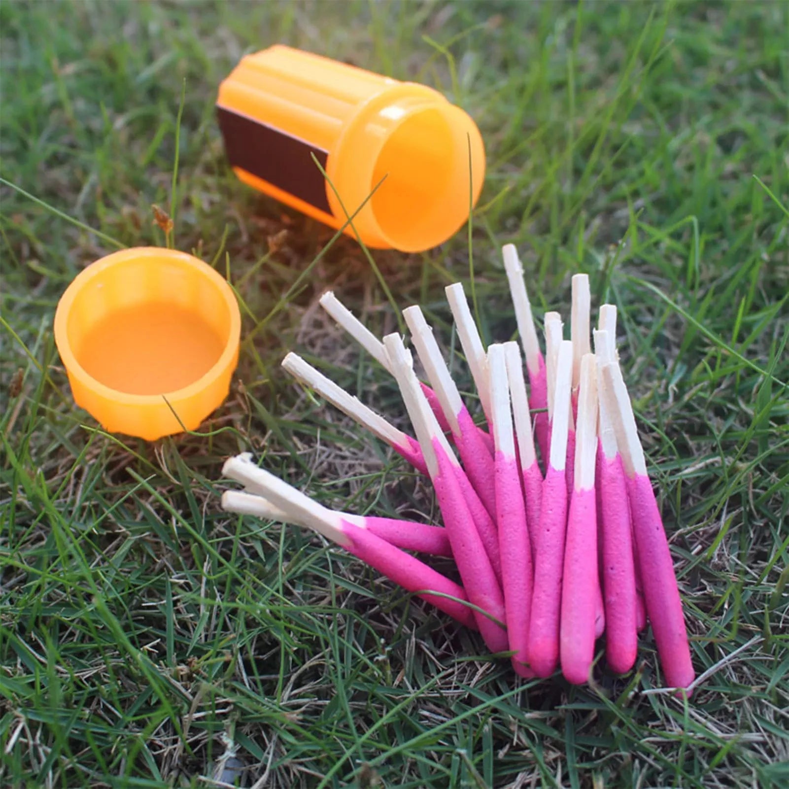 Outdoor Matches Kit Windproof Waterproof Matches for Outdoor Survival Camping Hiking Picnic Cooking Emergency Tools