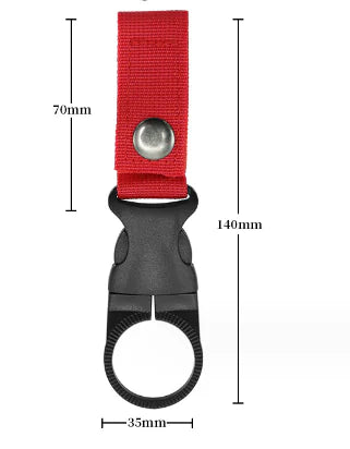 Belt and Backpack Bottle Clip