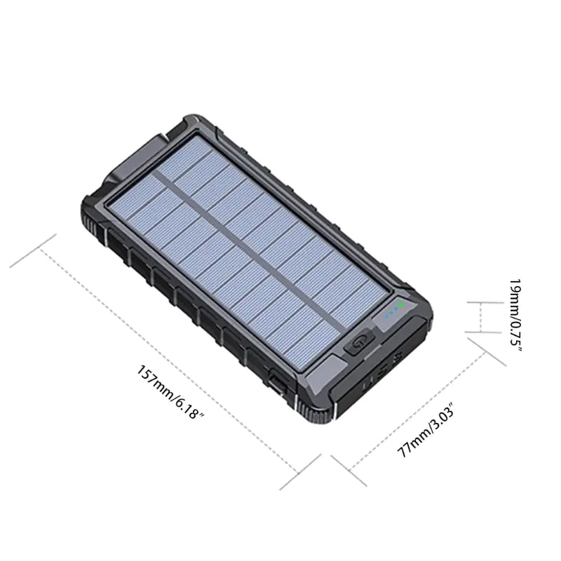 Fast Charging Portable Solar Power Bank